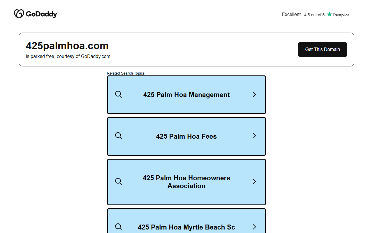 425palmhoa.com screenshot