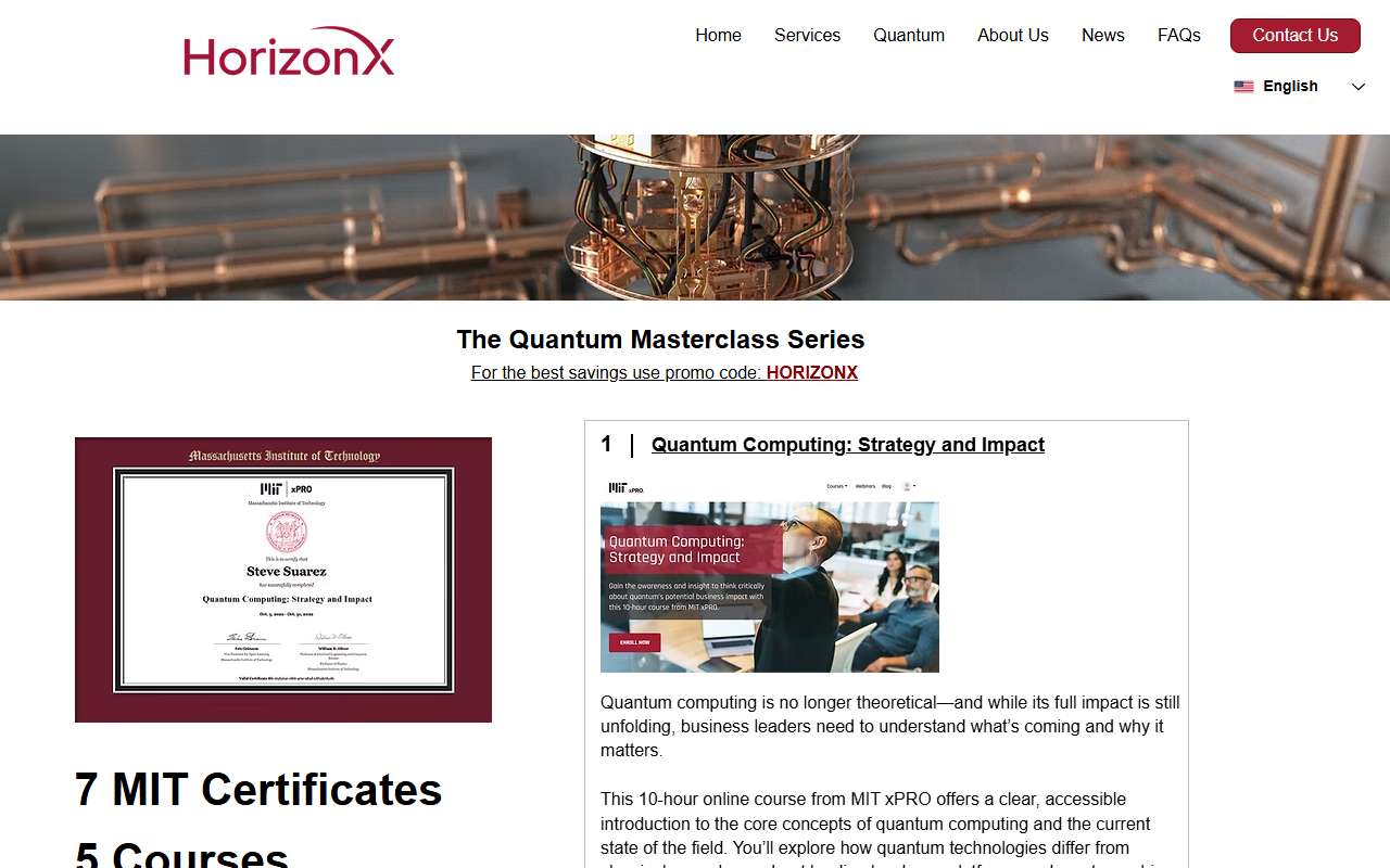 425quantum.com screenshot