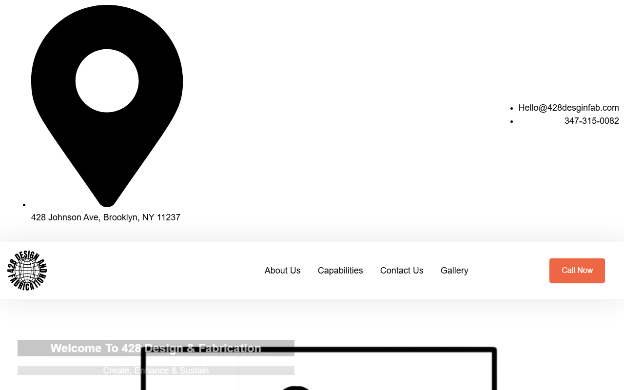 428designfab.com screenshot