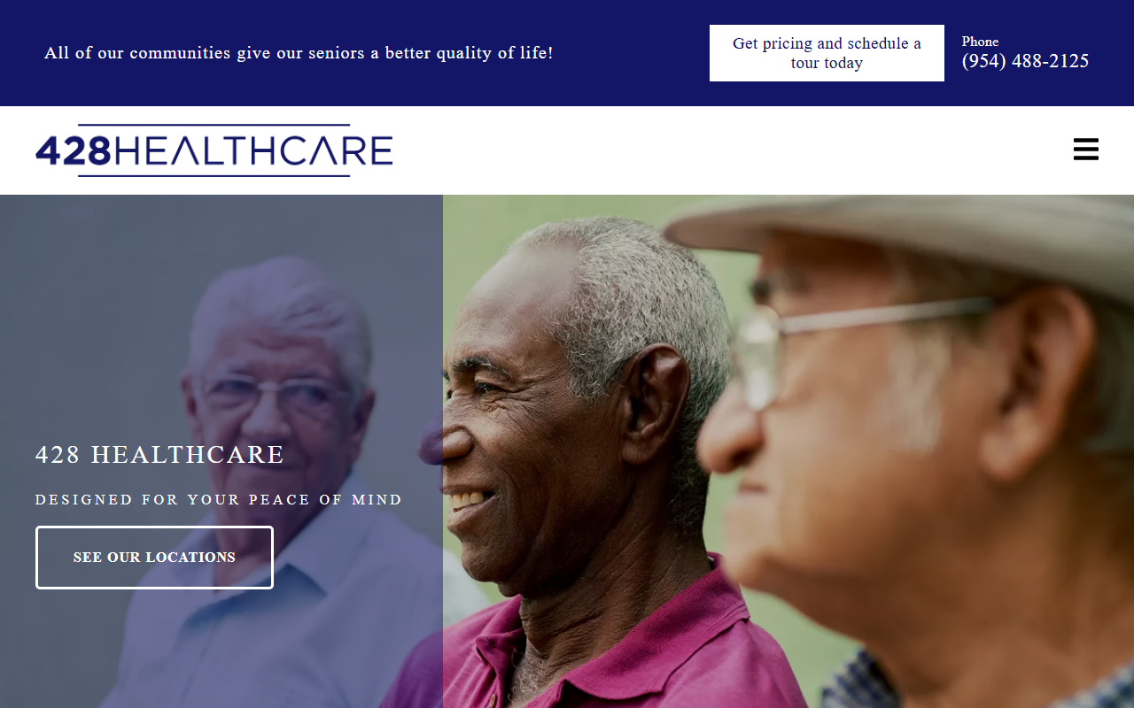 428healthcare.com screenshot