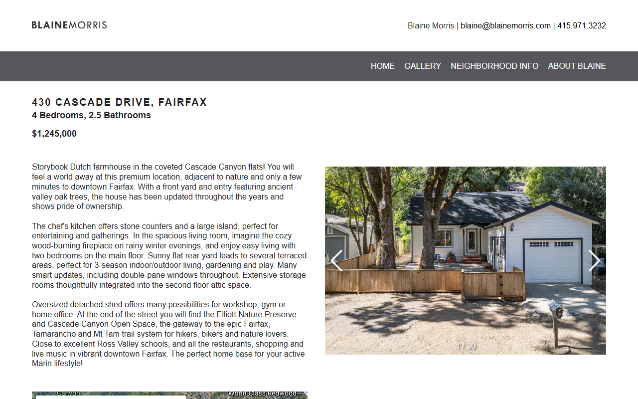 430cascade.com screenshot