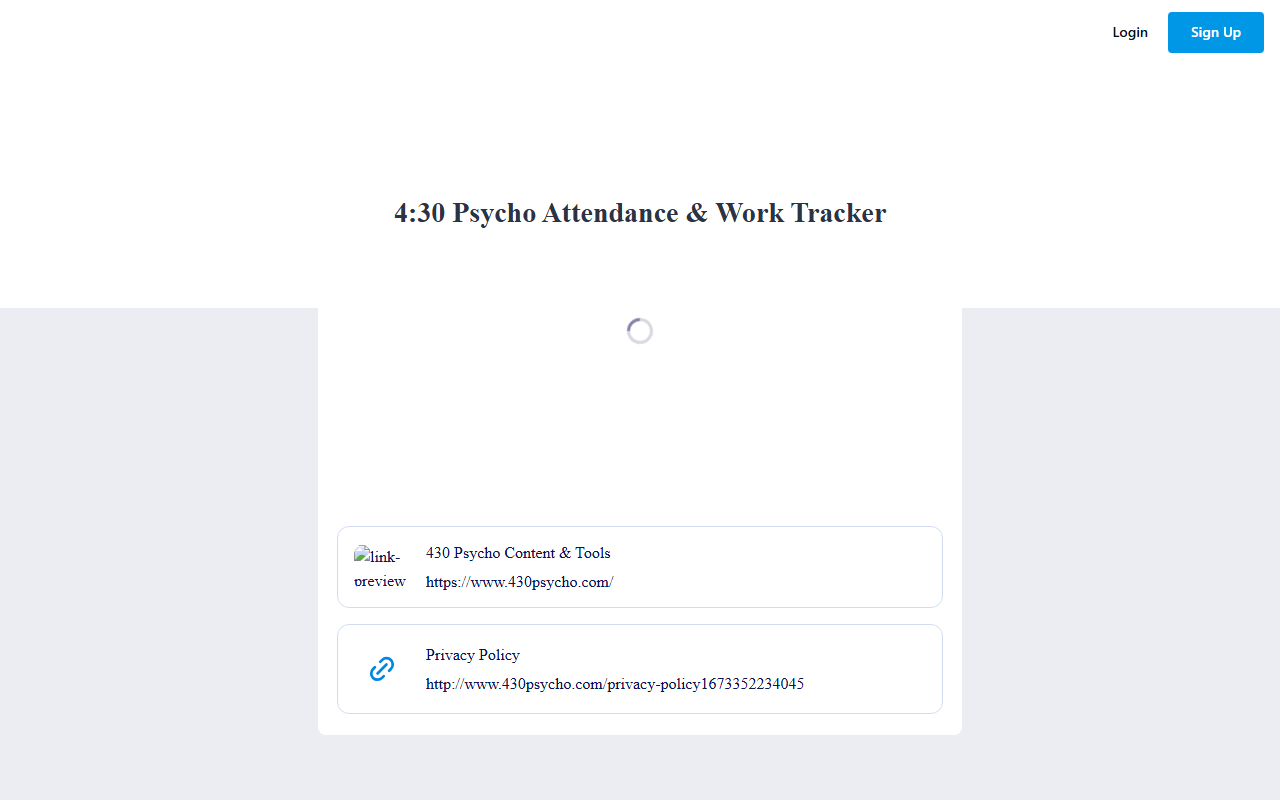 430psychomobile.com screenshot