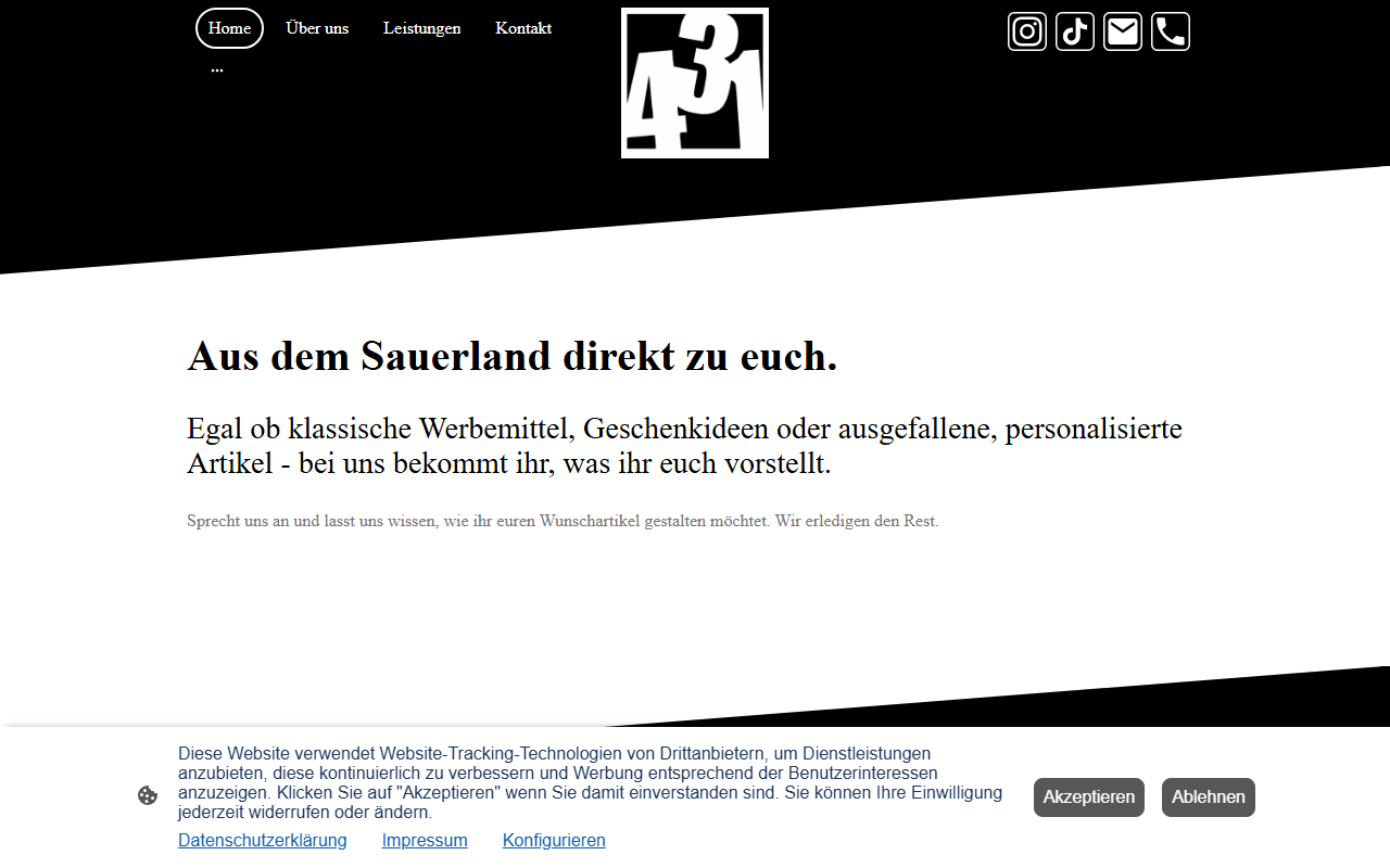431-merchandise.com screenshot
