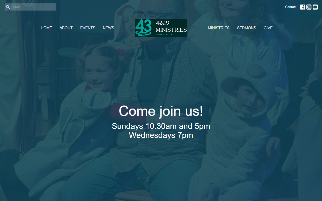 4319ministries.com screenshot
