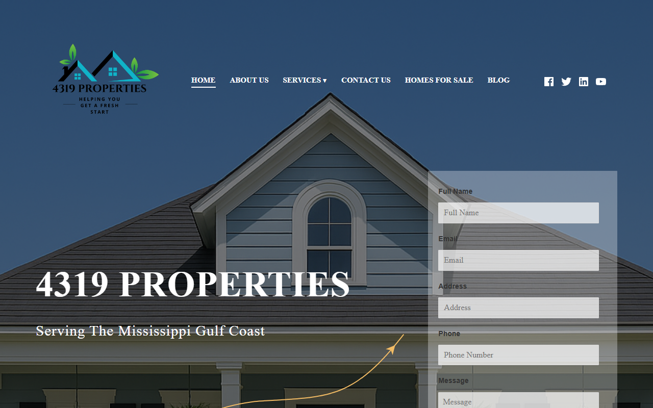 4319properties.com screenshot