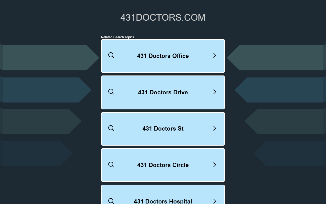 431doctors.com screenshot