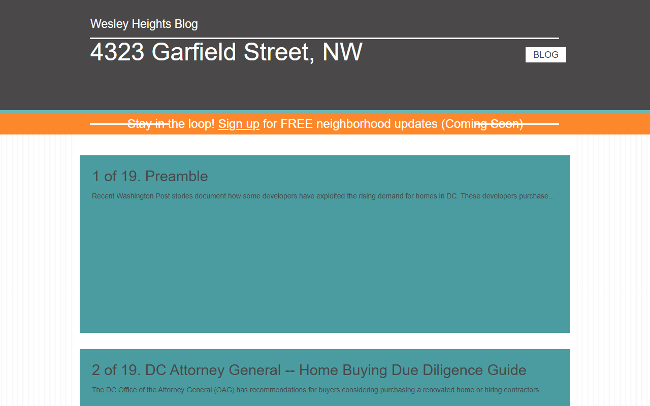 4323garfield.com screenshot