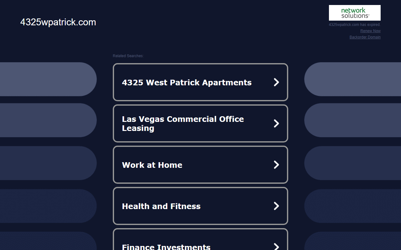 4325wpatrick.com screenshot