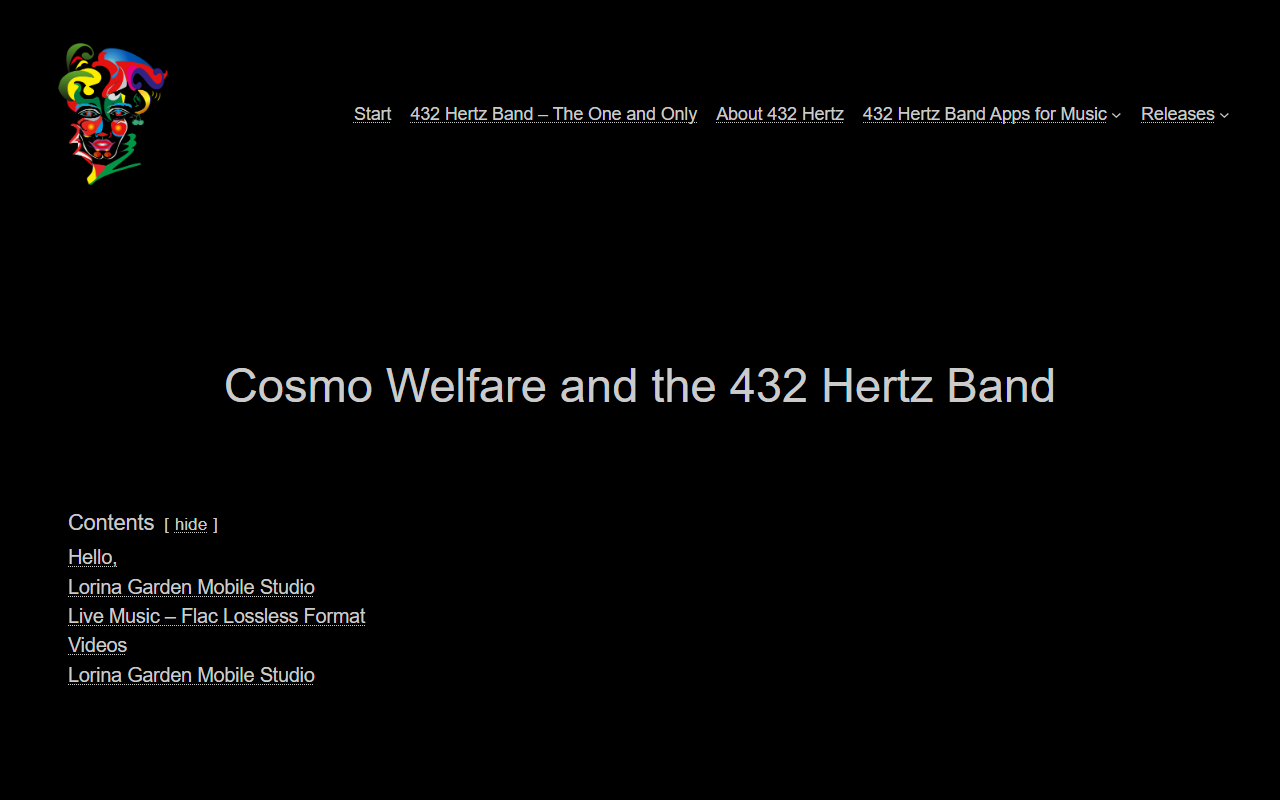 432hertzband.com screenshot