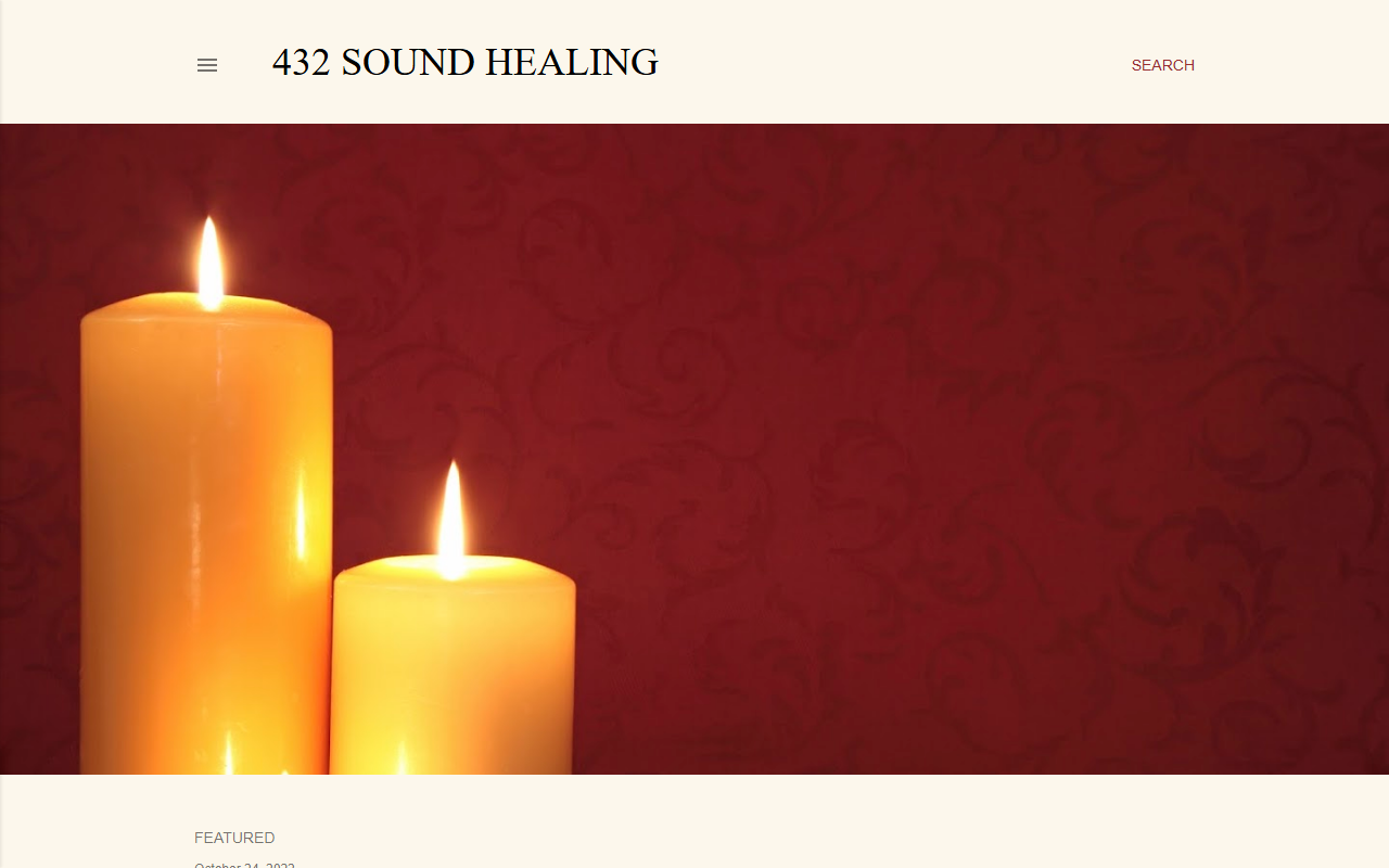 432soundhealing.com screenshot