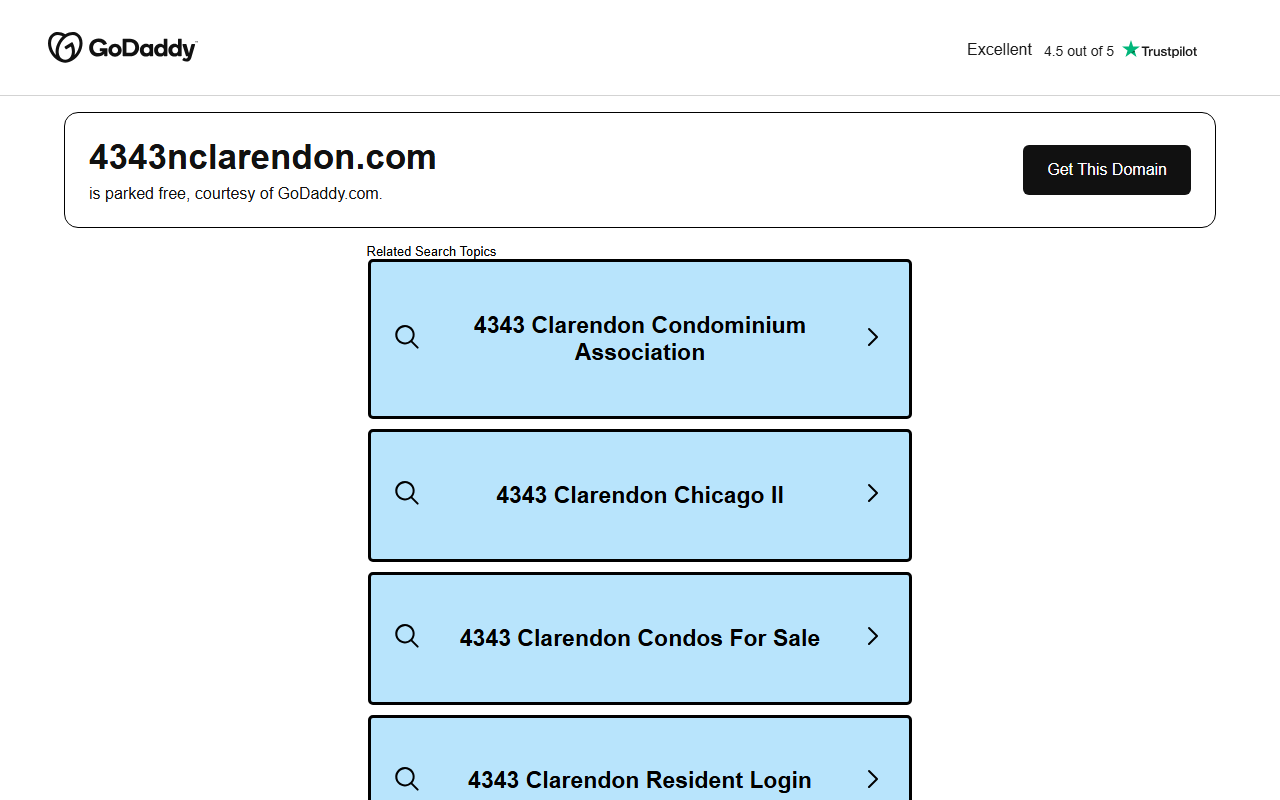 4343nclarendon.com screenshot