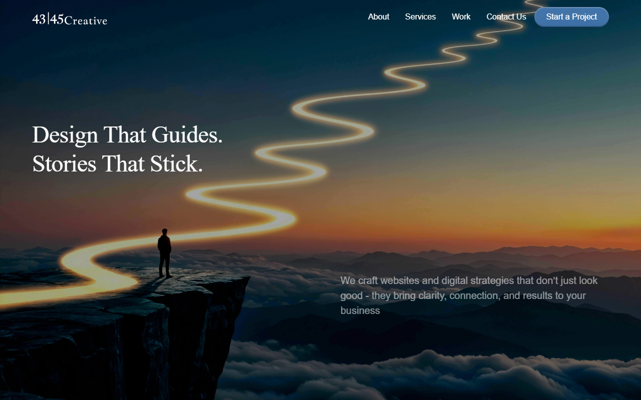 4345creative.com screenshot