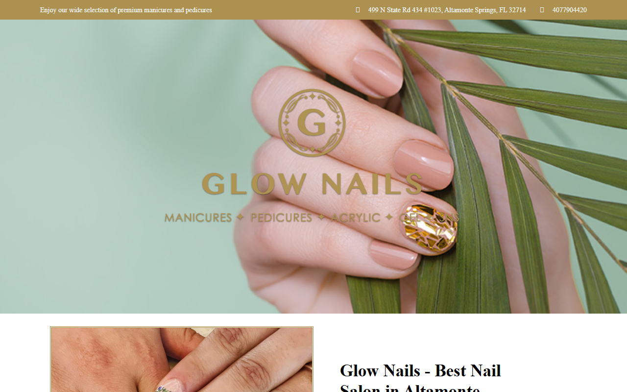 434glownails.com screenshot