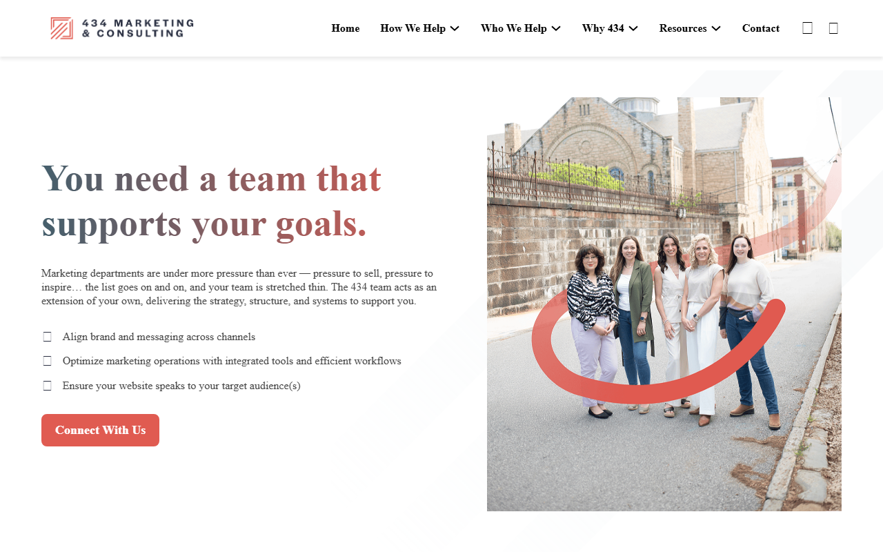 434marketing.com screenshot