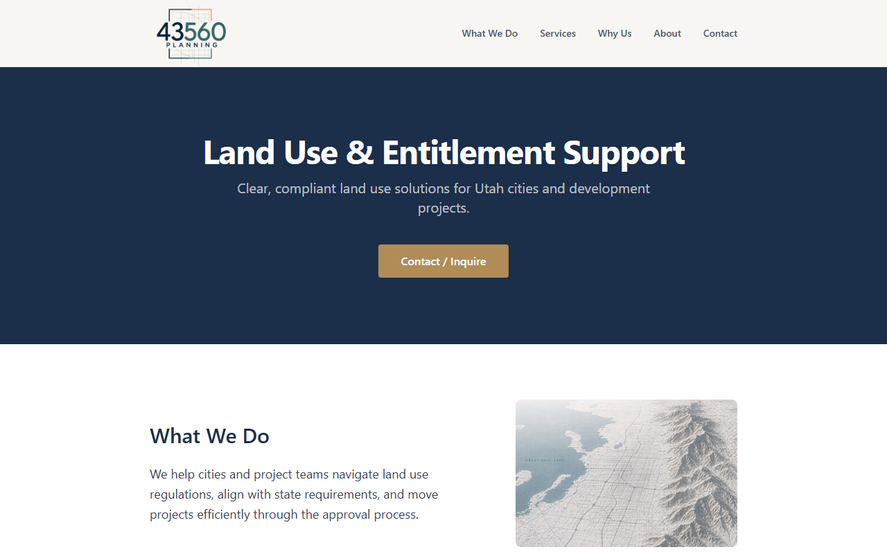43560planning.com screenshot