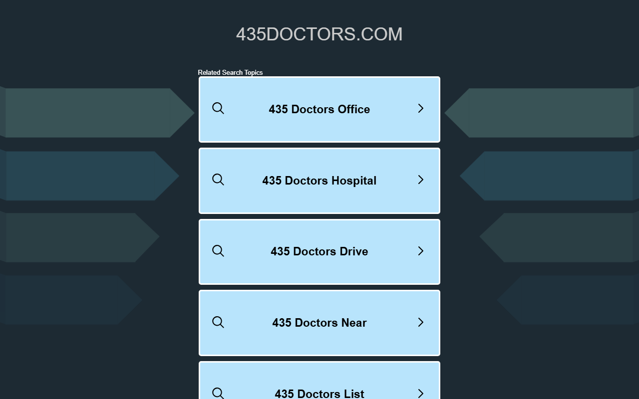 435doctors.com screenshot