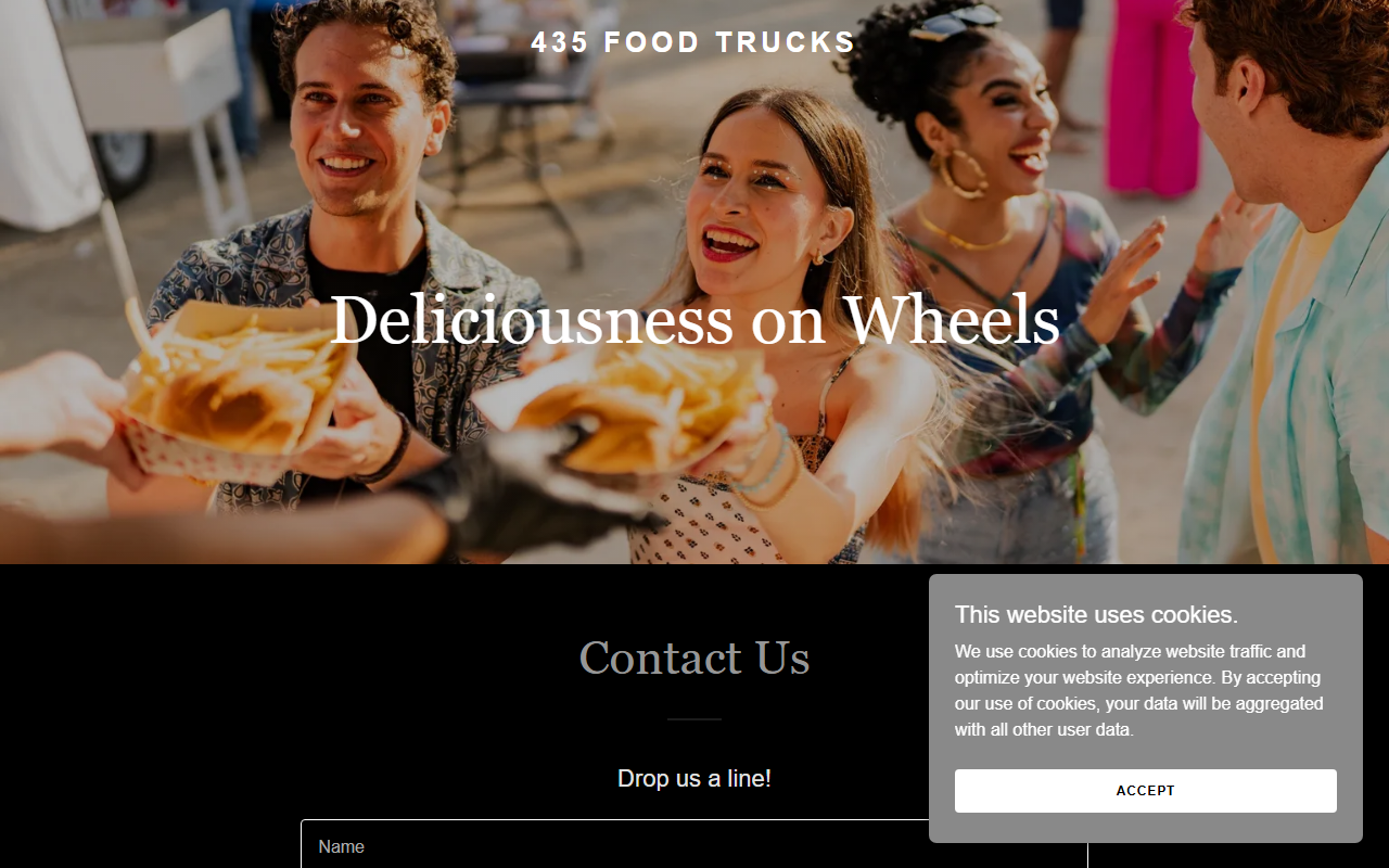 435foodtrucks.com screenshot