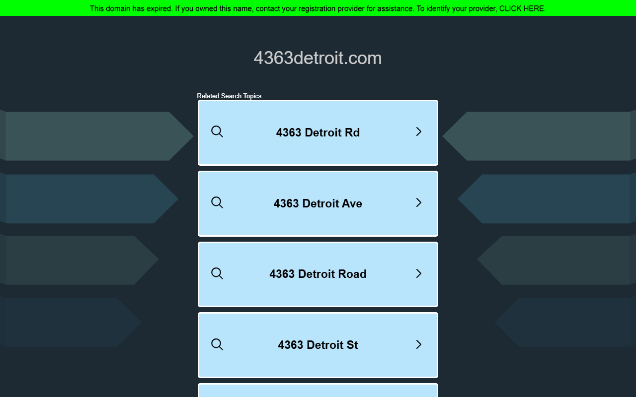 4363detroit.com screenshot