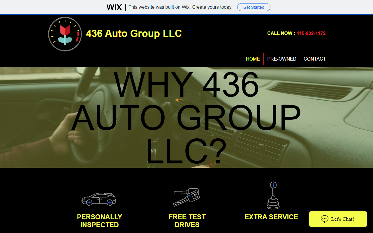 436autogroup.com screenshot