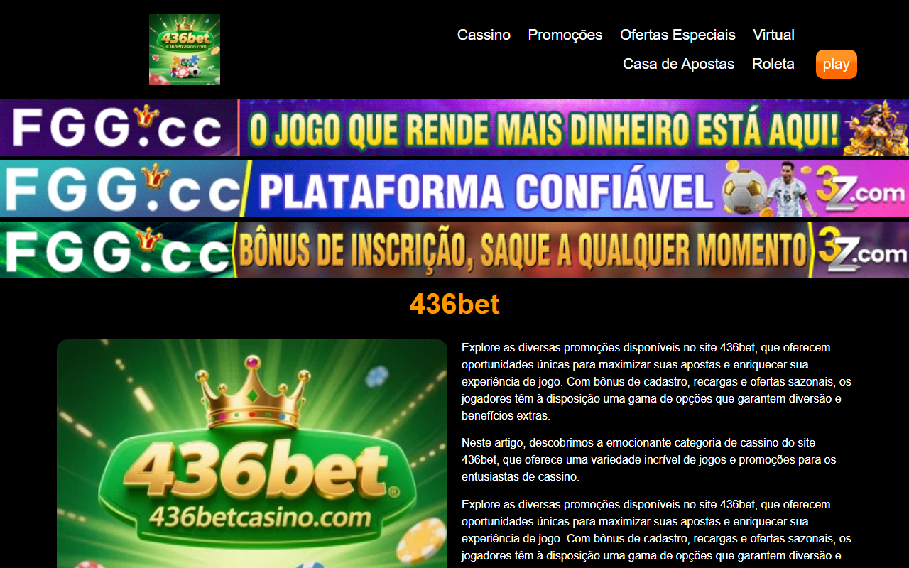 436betcasino.com screenshot