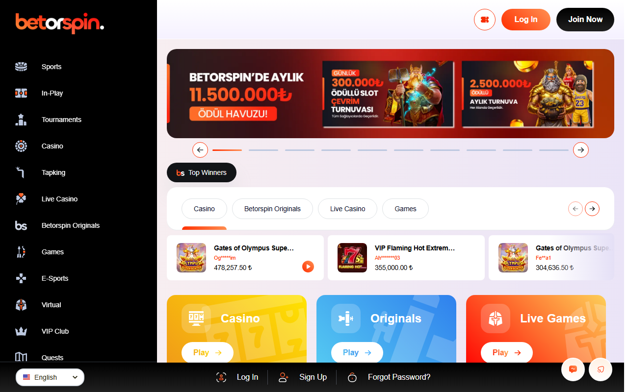 437betorspin.com screenshot