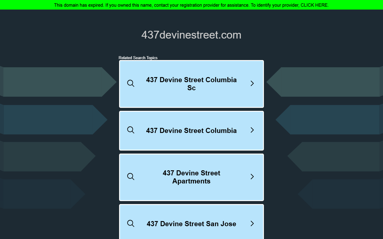 437devinestreet.com screenshot