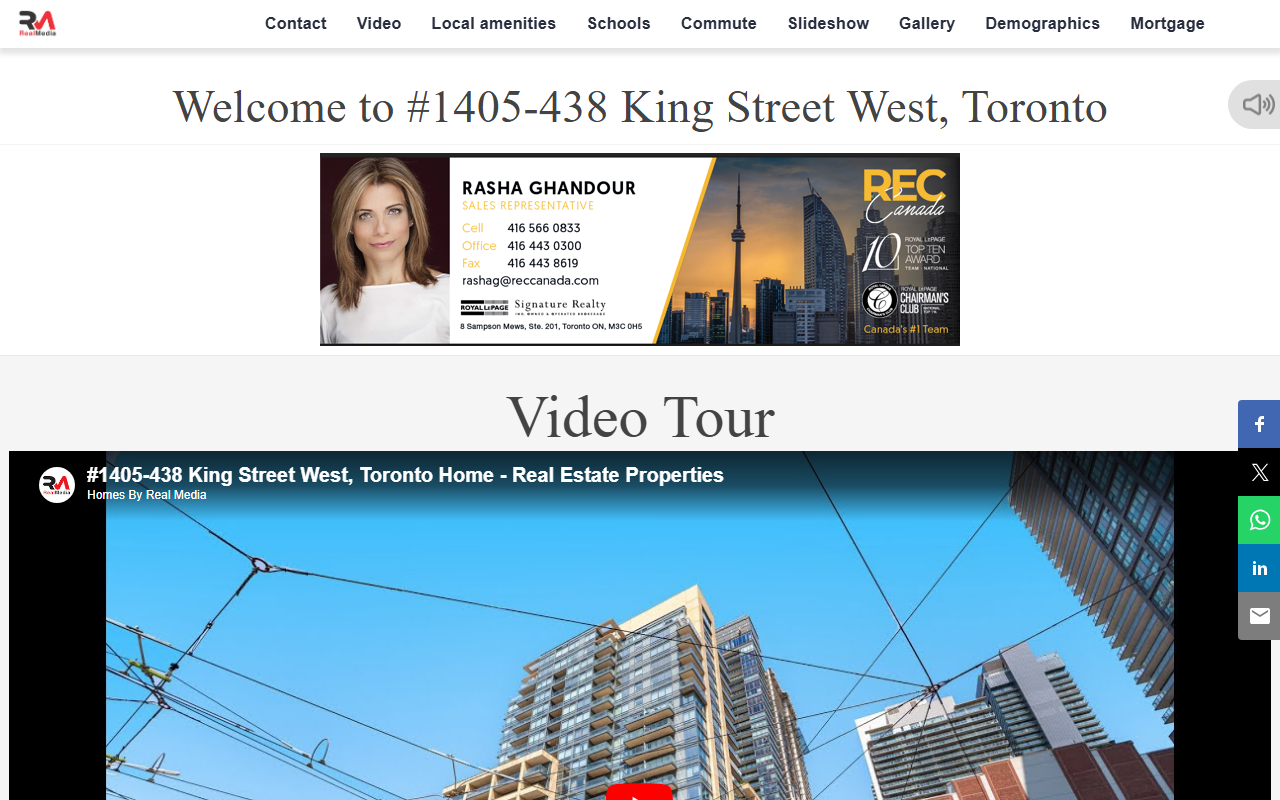 438kingwest.com screenshot