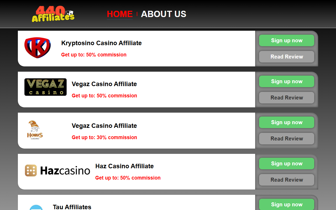 440affiliates.com screenshot