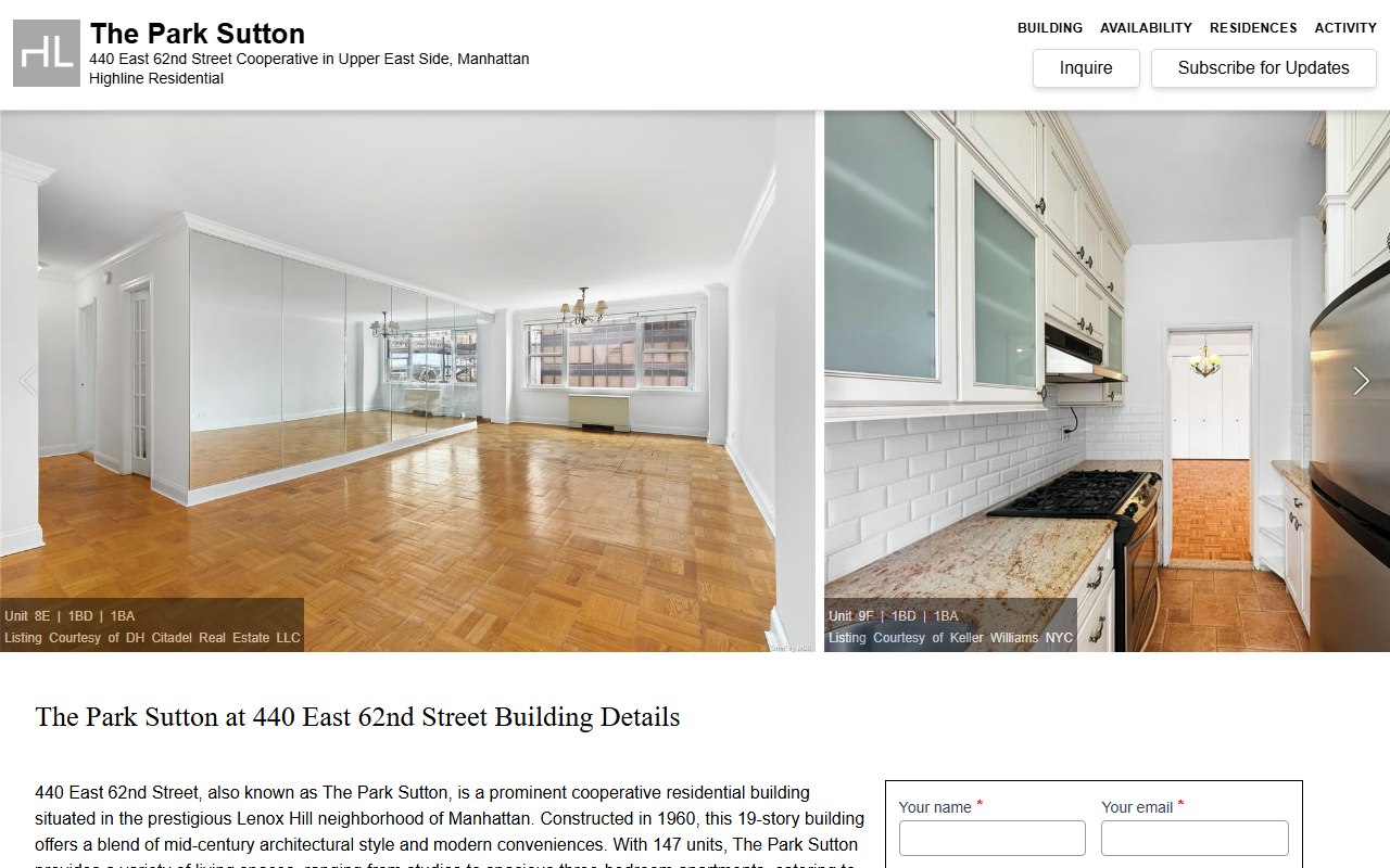 440east62nd.com screenshot