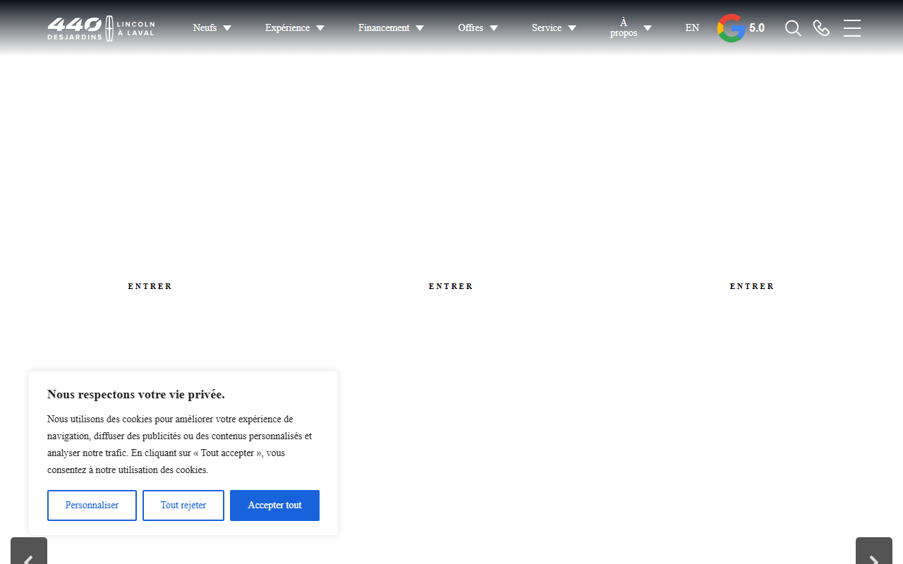 440lincoln.com screenshot