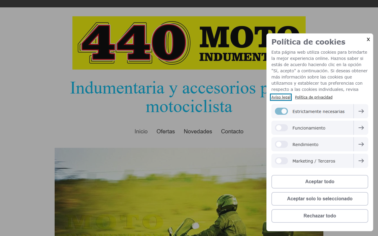 440motoindument.com screenshot