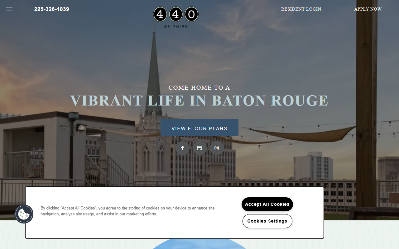 440onthird.com screenshot