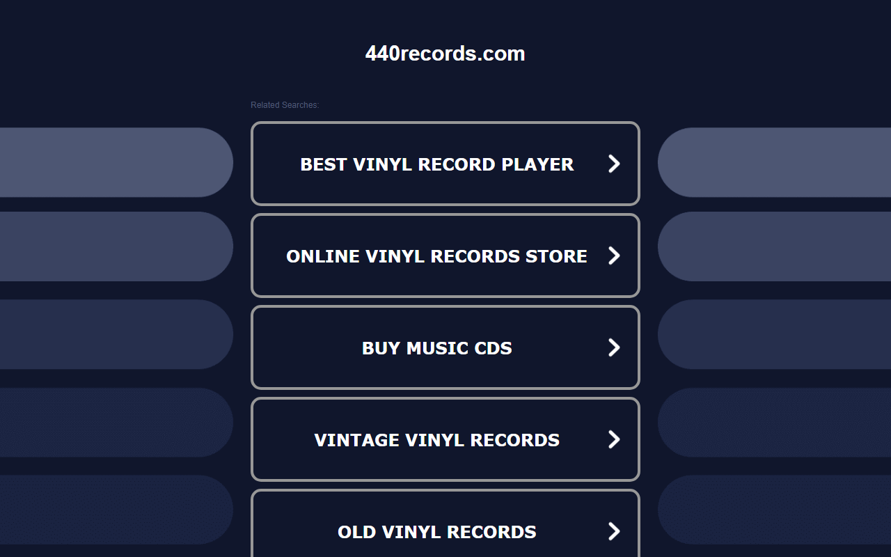 440records.com screenshot