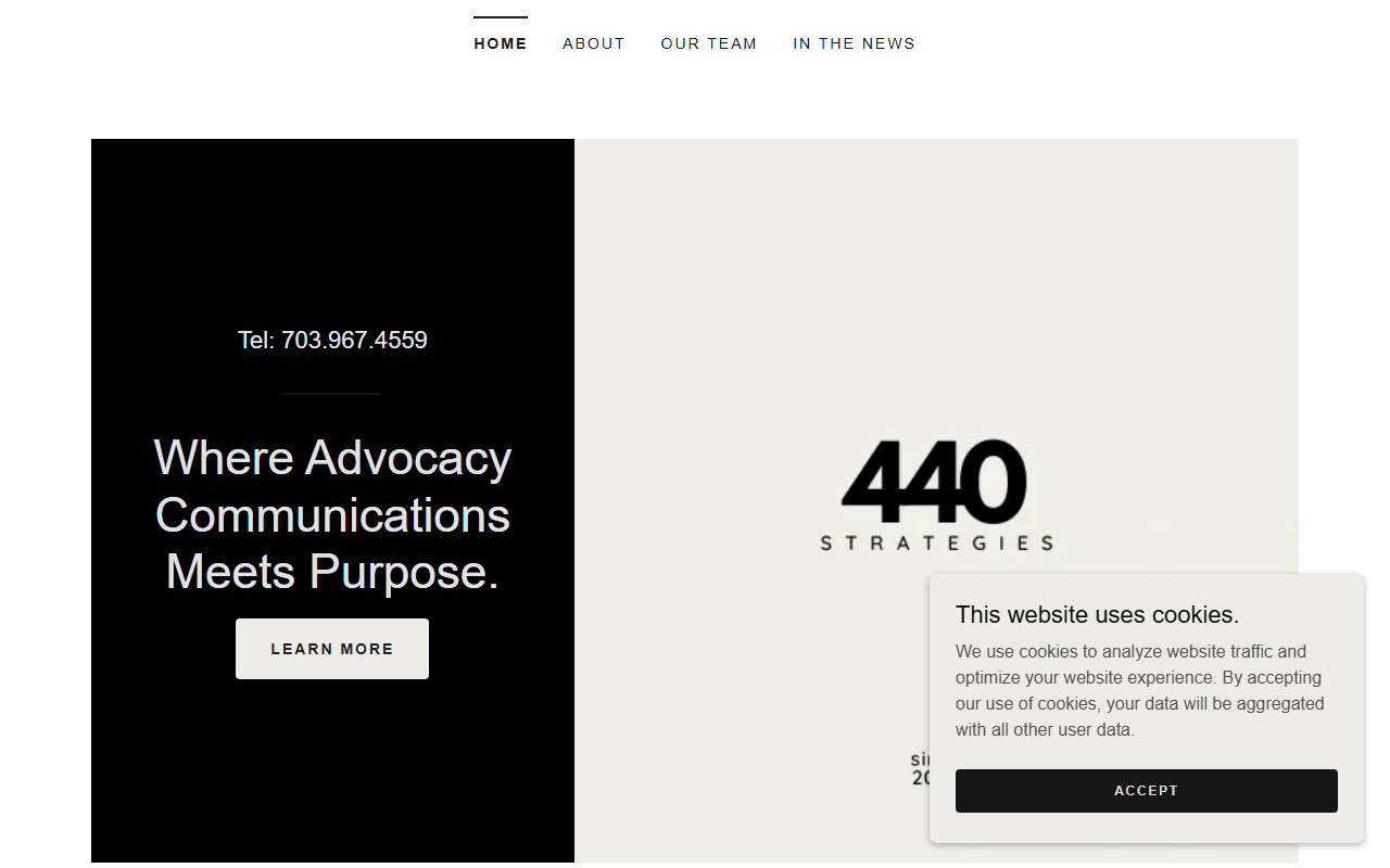 440strategies.com screenshot