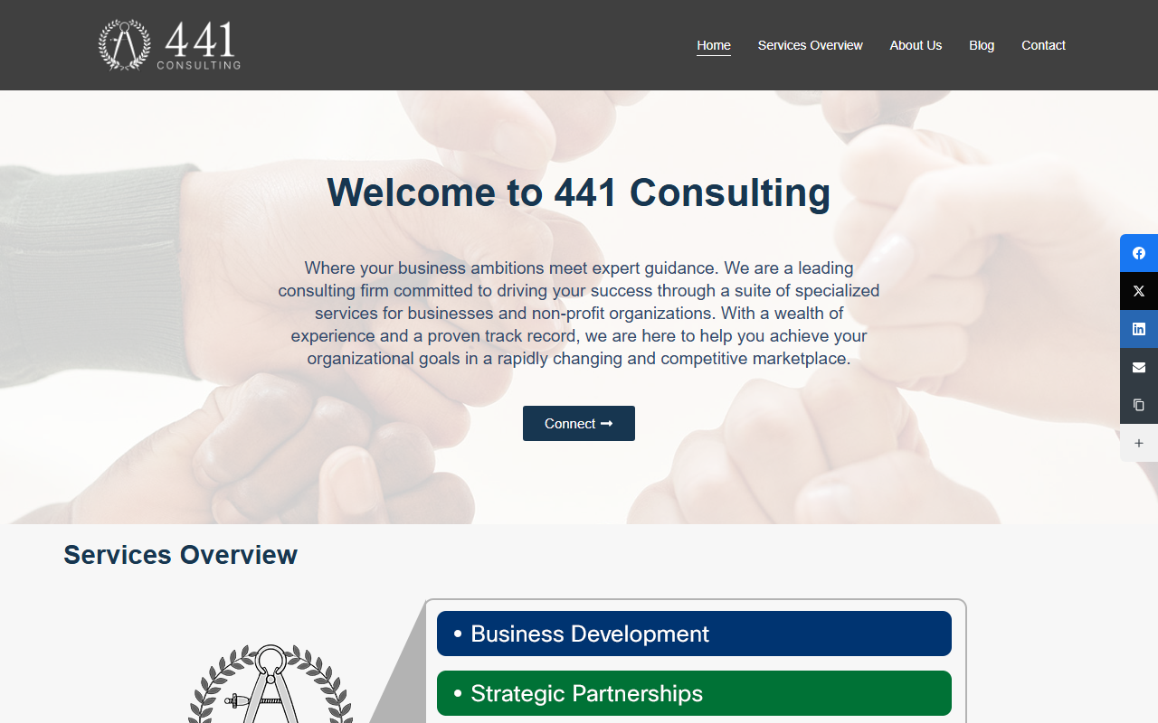 441consulting.com screenshot