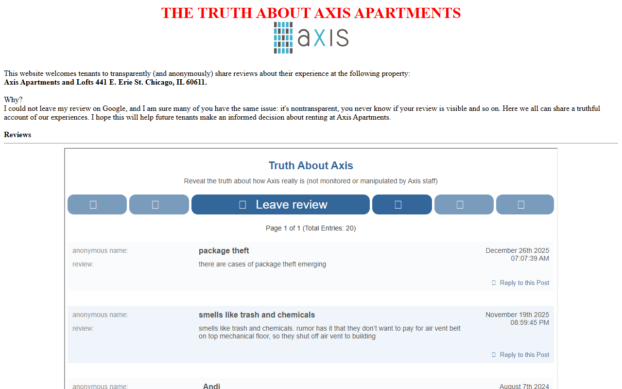 441eeriechicago.com screenshot
