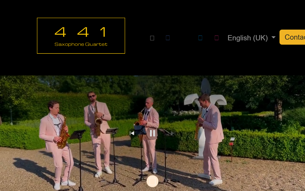441quartet.com screenshot
