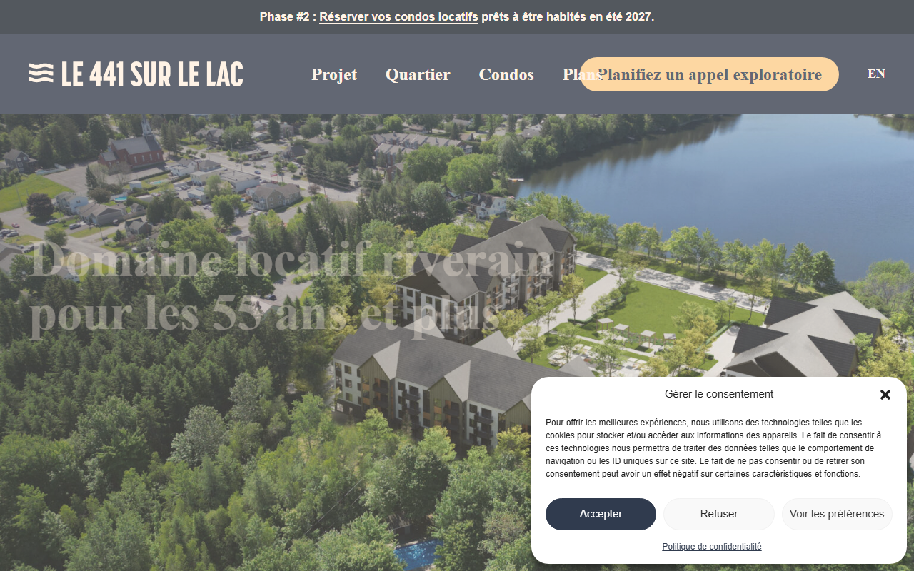 441surlelac.com screenshot