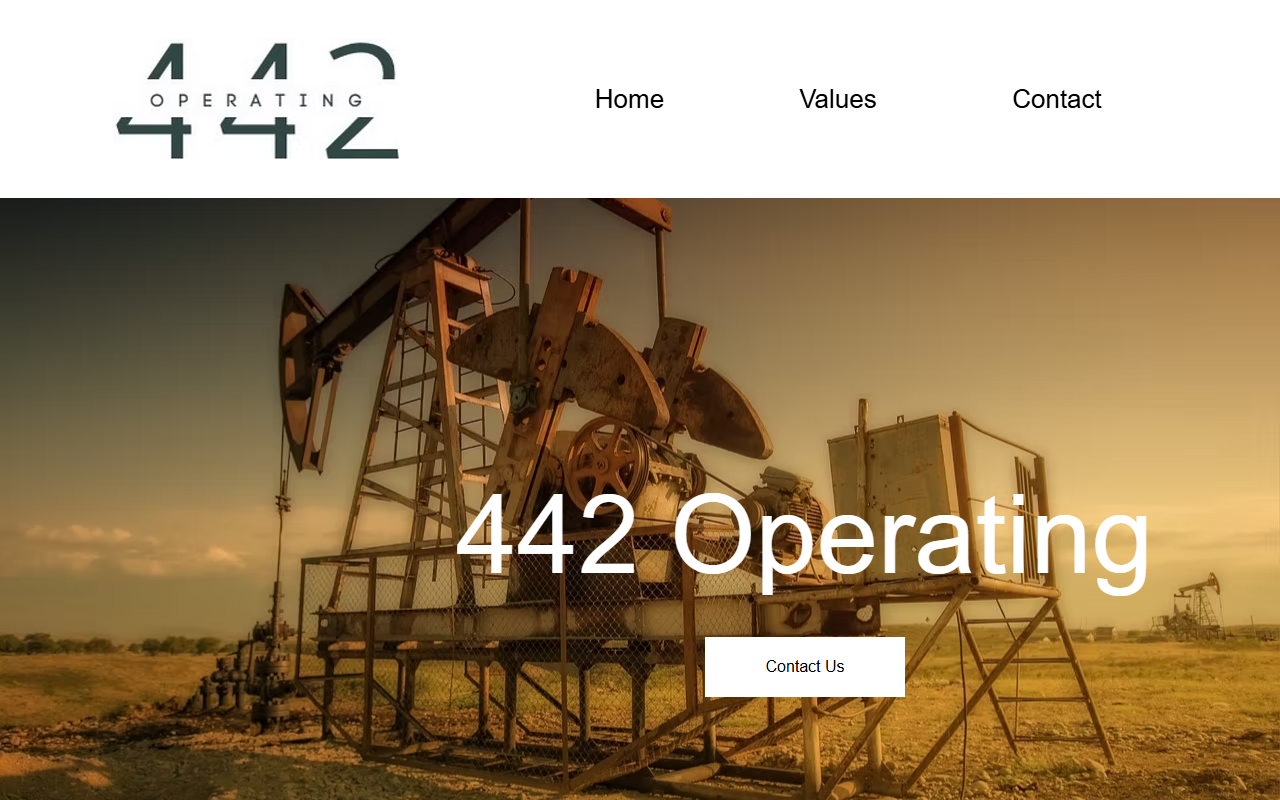 442operating.com screenshot