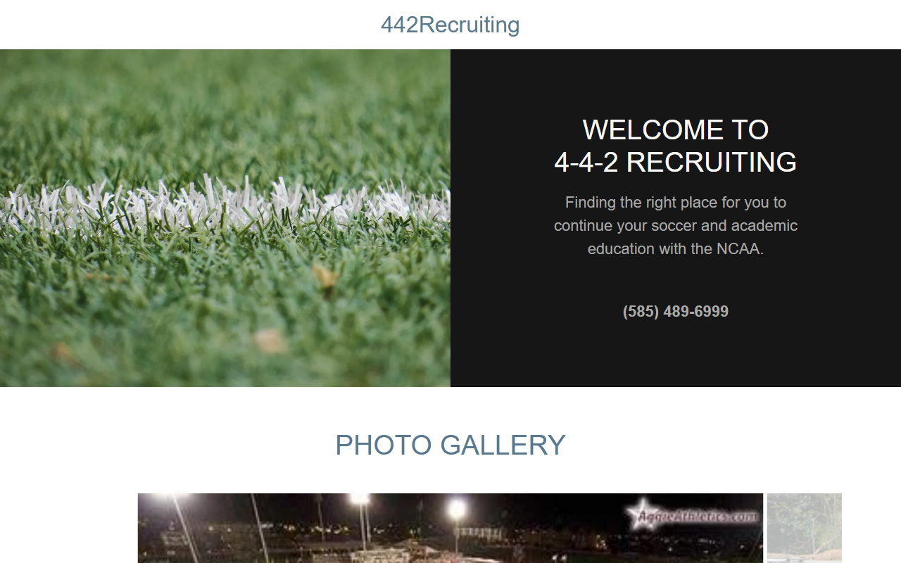 442recruiting.com screenshot