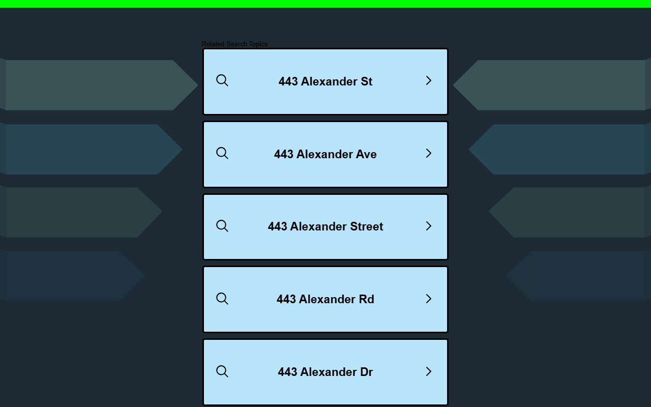 443alexander.com screenshot