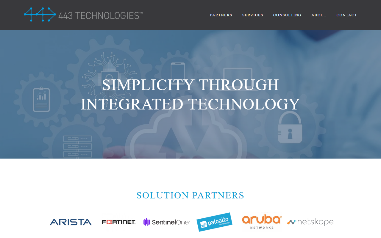 443technology.com screenshot