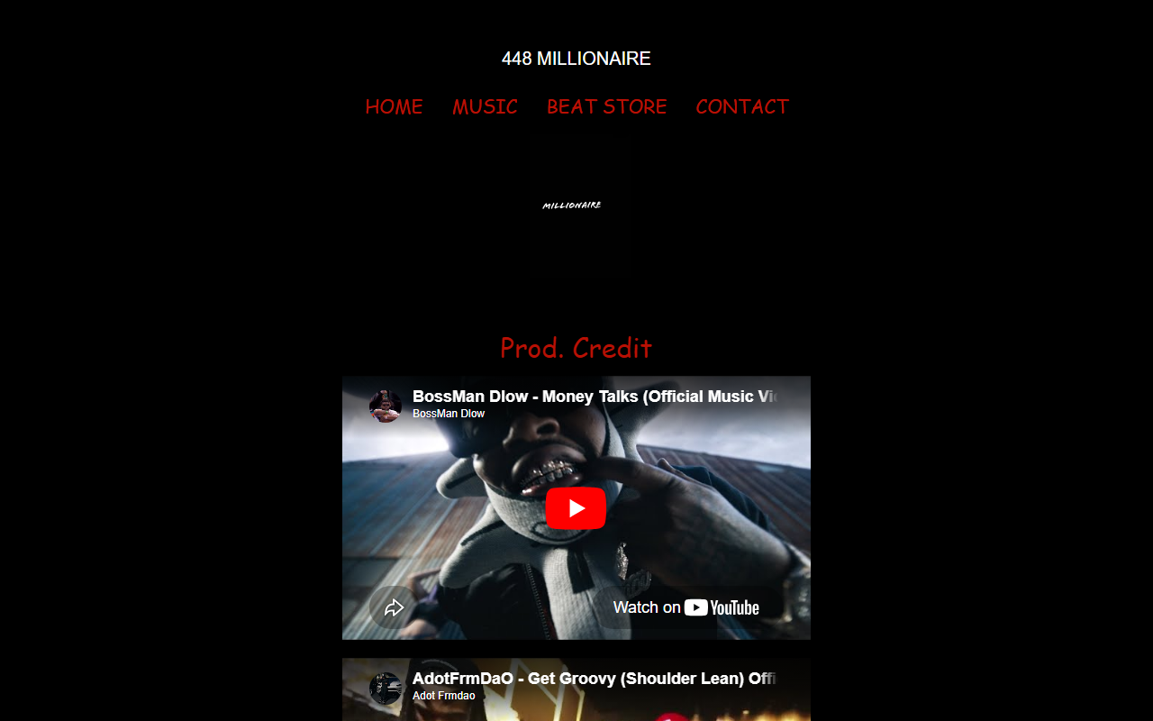 448millionaire.com screenshot