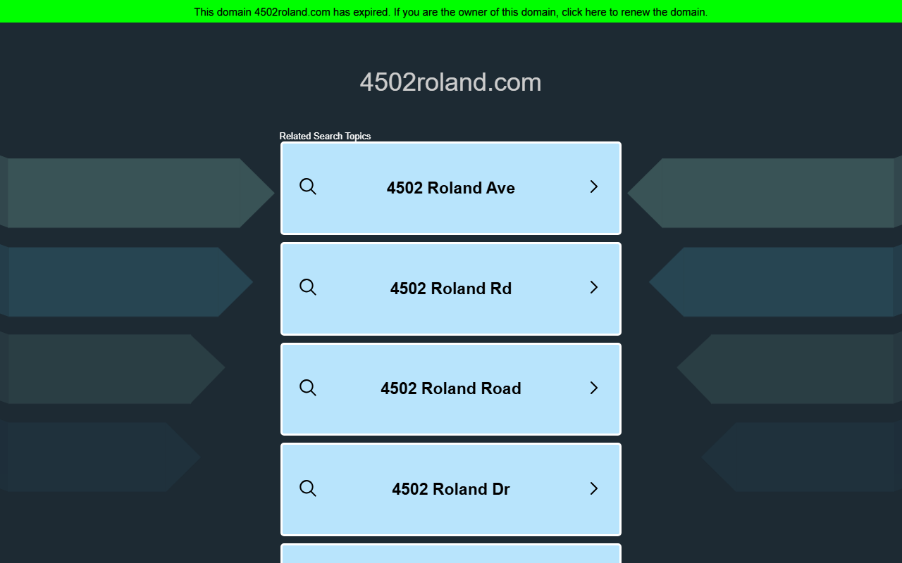 4502roland.com screenshot
