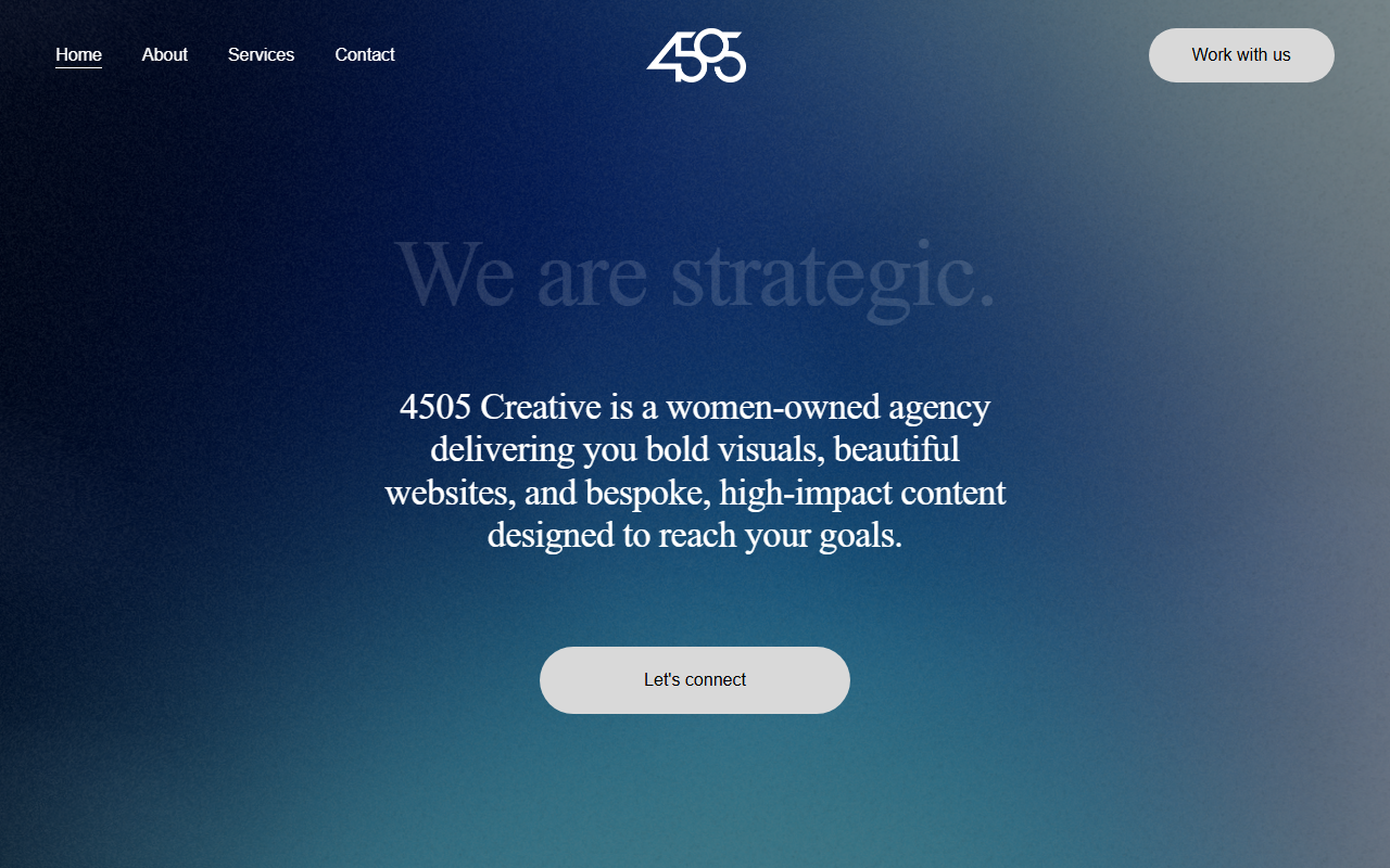 4505creative.com screenshot