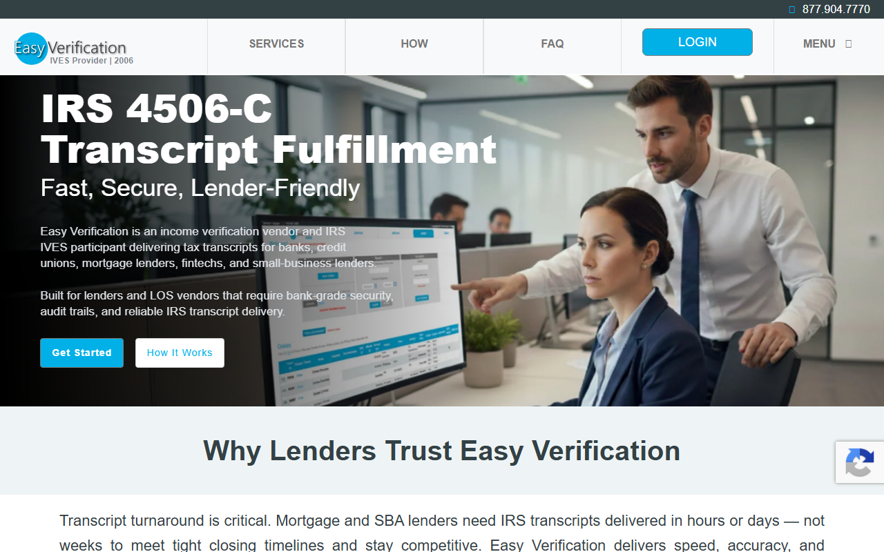 4506cexpert.com screenshot