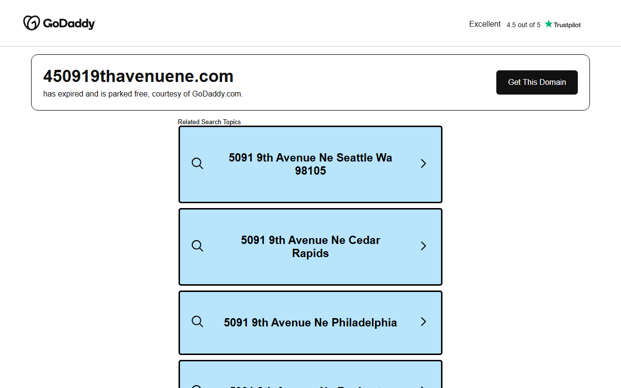 450919thavenuene.com screenshot