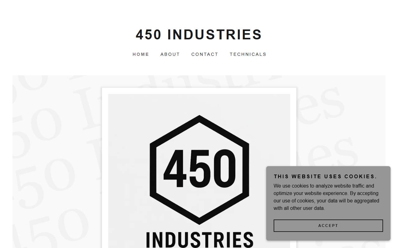 450industries.com screenshot