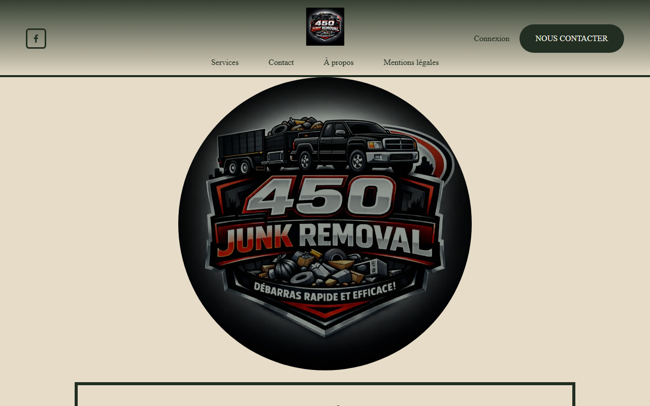 450junkremoval.com screenshot