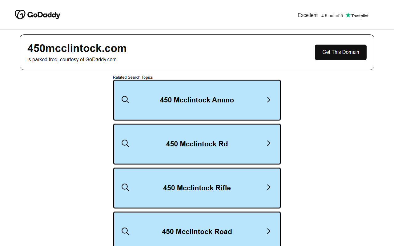 450mcclintock.com screenshot